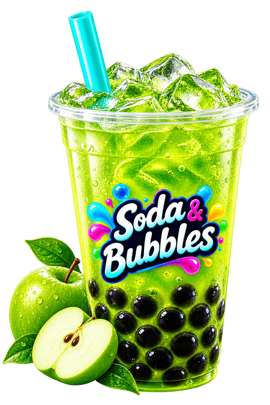 Maçã Verde — Bubble Tea